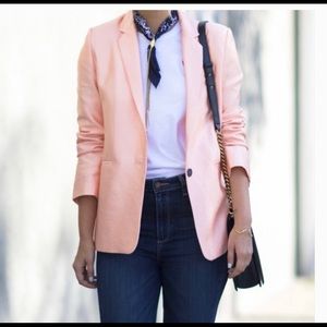 Philosophy blazer- blush pink